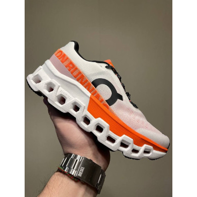 Кросівки On Cloudmonster 2 White Orange Кросівки On Cloudmonster 2 White Orange