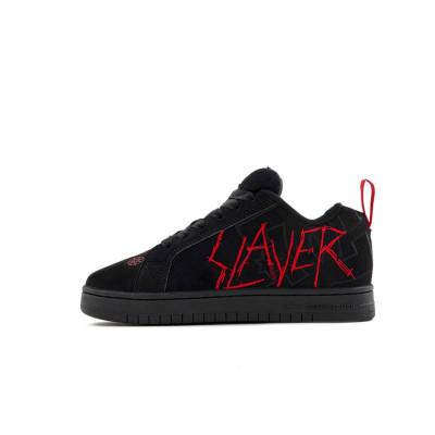 Кросівки  DC х Slayer Court Graffik Black Red