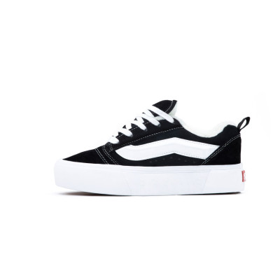 Кеди Vans KNU Black White Winter Fur Platform з хутром Кеди Vans KNU Black White Winter Fur Platform з хутром