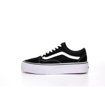 Кеди Vans Old Skool Black/White Platform Premium Кеди Vans Old Skool Black/White Platform Premium