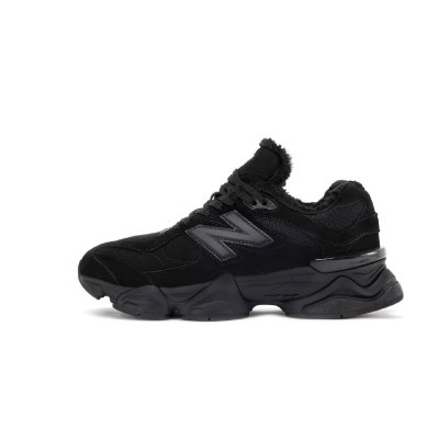 Кросівки New Balance 9060 Black Winter Fur з хутром Кросівки New Balance 9060 Black Winter Fur з хутром