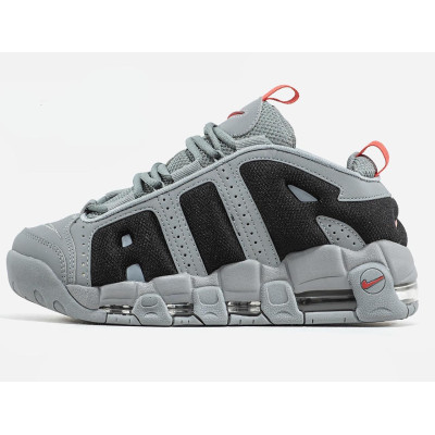 Air More Uptempo Low Grey Black Air More Uptempo Low Grey Black
