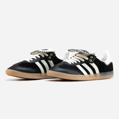 Кеди Adidas Samba x Wales Bonner Black White Кеди Adidas Samba x Wales Bonner Black White