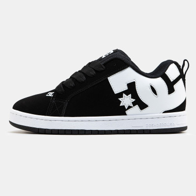 Кросівки DC Court Graffik Black/White Skate Shoes Low-Top - 300529