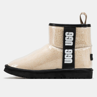 UGG Classic Clear Mini Natural/Black Premium UGG Classic Clear Mini Natural/Black Premium