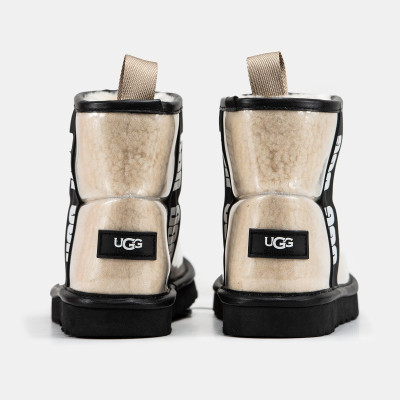 UGG Classic Clear Mini Natural/Black Premium UGG Classic Clear Mini Natural/Black Premium