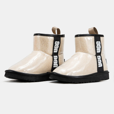 UGG Classic Clear Mini Natural/Black Premium UGG Classic Clear Mini Natural/Black Premium