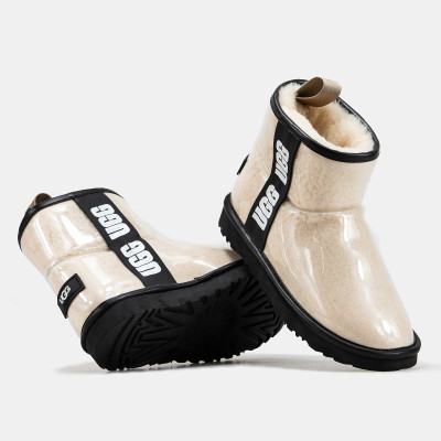UGG Classic Clear Mini Natural/Black Premium UGG Classic Clear Mini Natural/Black Premium