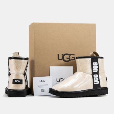 UGG Classic Clear Mini Natural/Black Premium UGG Classic Clear Mini Natural/Black Premium